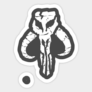 Skull Sticker